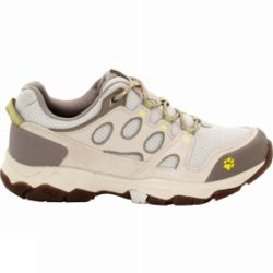 Jack Wolfskin Womens Mtn Attack 5 Low Shoe Moon Rock/Flashing Green